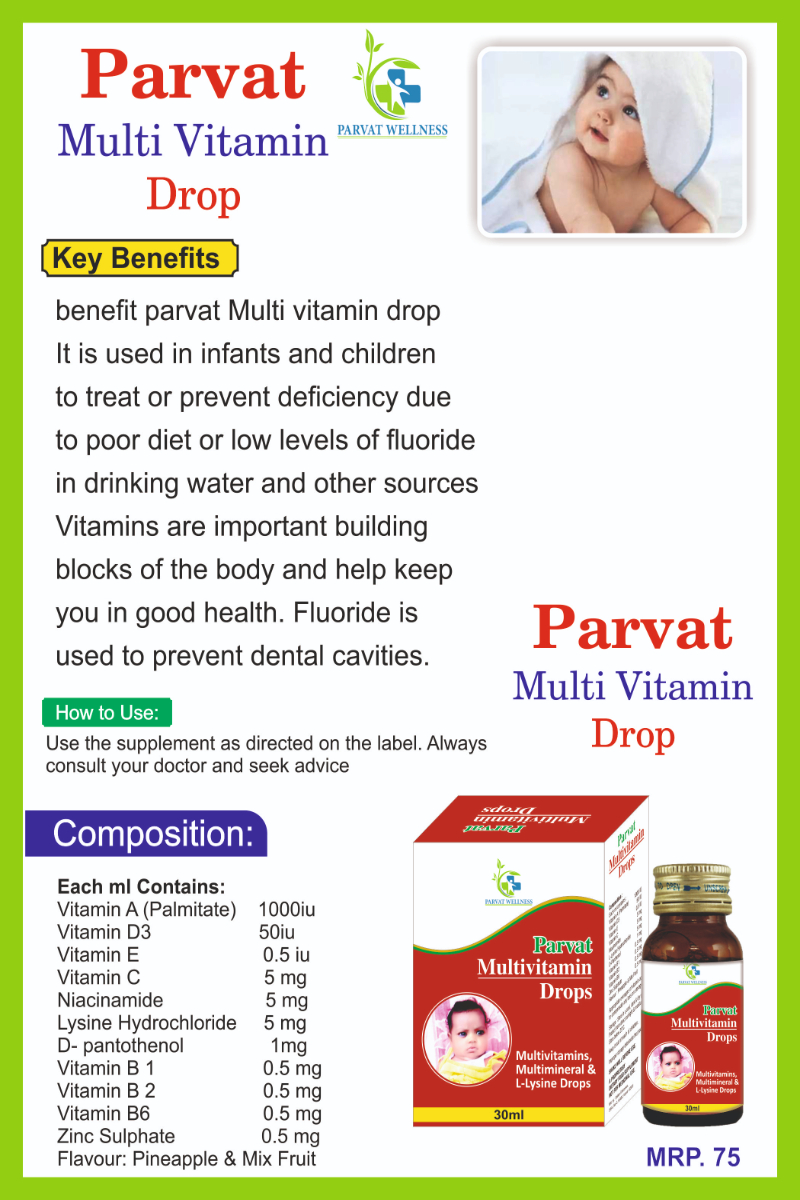 Parvat Multivitamin Drops - Image 6