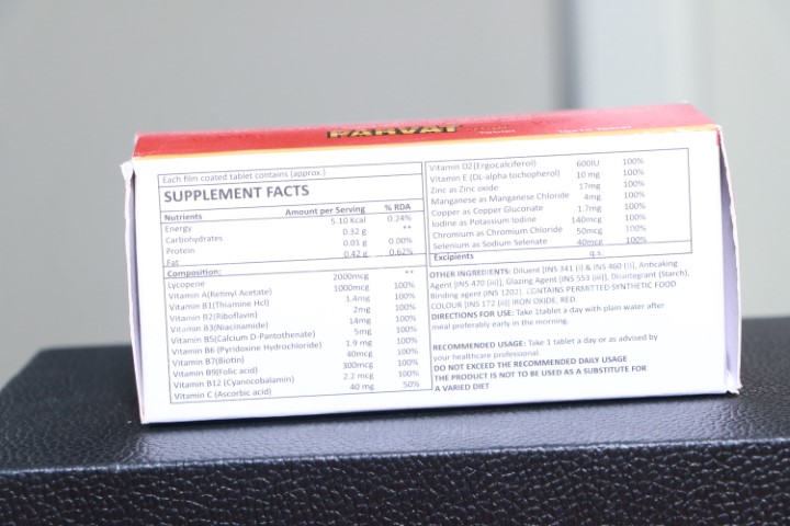 PARVAT Gold Multi Vitamin Tablet - Image 5