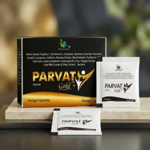 Parvat Gold Sachet box
