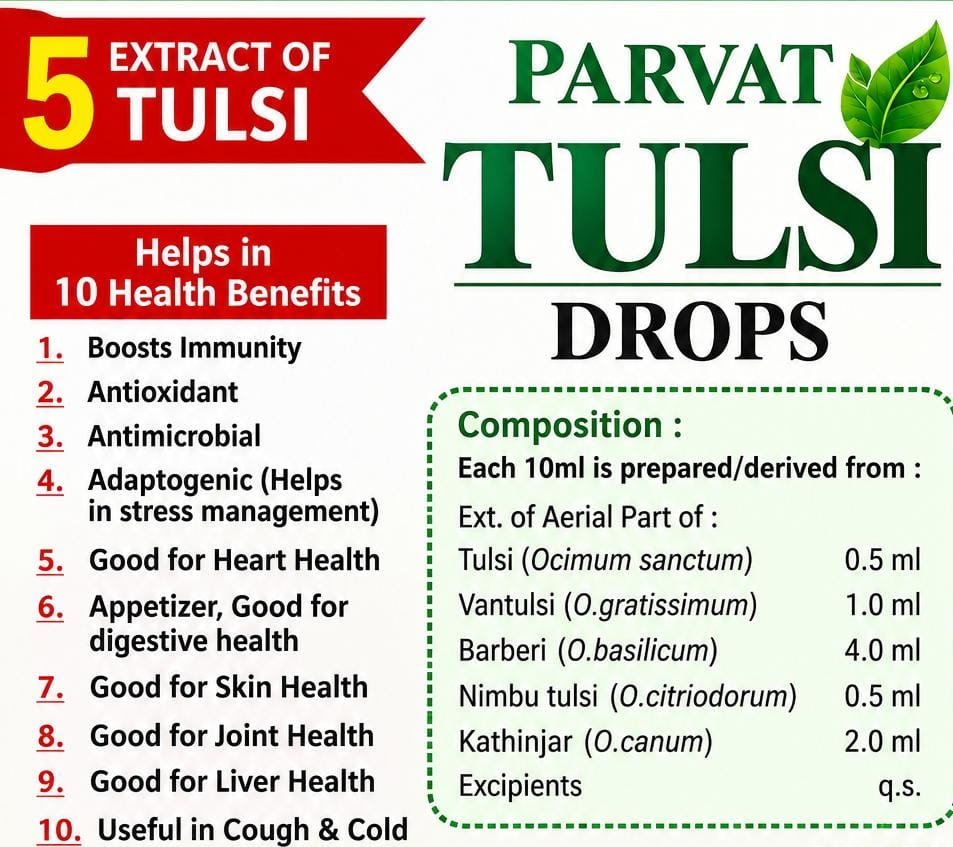 Parvat Tulsi Drops - Image 2